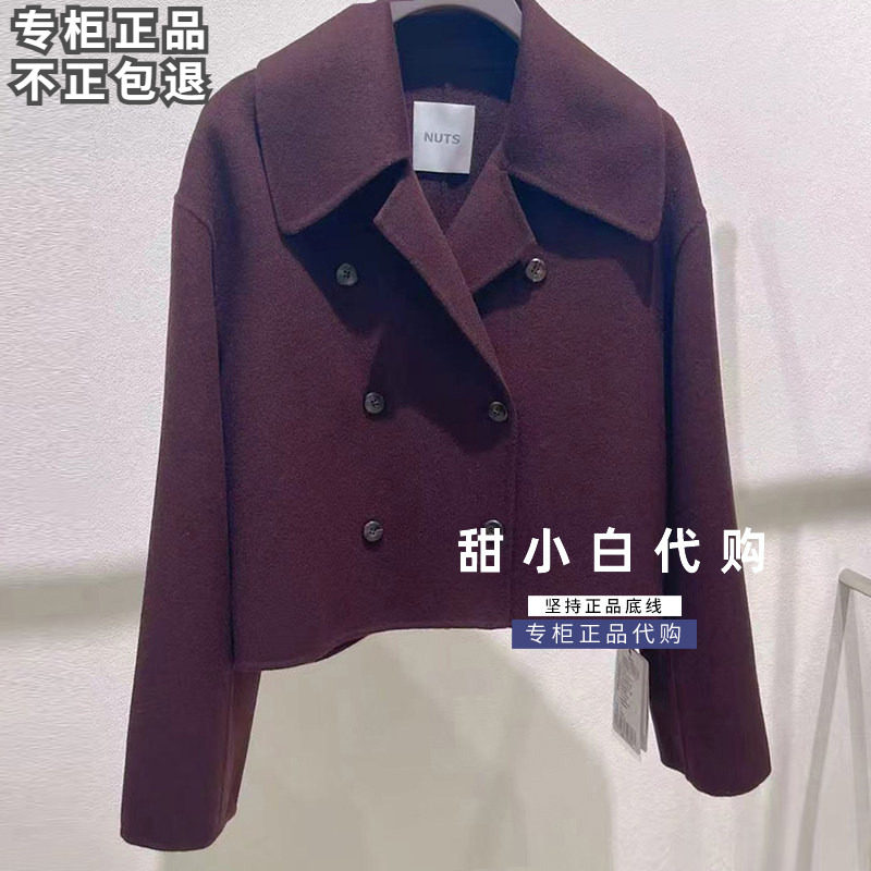 NUTS那时2026冬季新品专柜正品7411502A1休闲呢料外套1599元图片