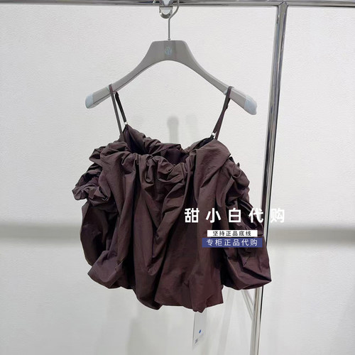 NUTS那时2026秋季新款专柜正品7310113A1短袖套头衫吊带上衣499元