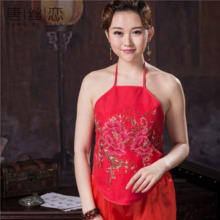 女士纯棉肚兜护胃肚保暖睡衣套装成人内衣情性感古典特促销价包邮