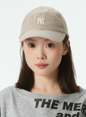 韩国MLB棒球帽软顶运动帽子小标可调节LA情侣NY鸭舌帽字母帽CP77