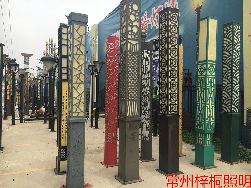 方灯景观灯户外3米4米方形园林小区广场LED高杆路铝灯超亮庭院灯