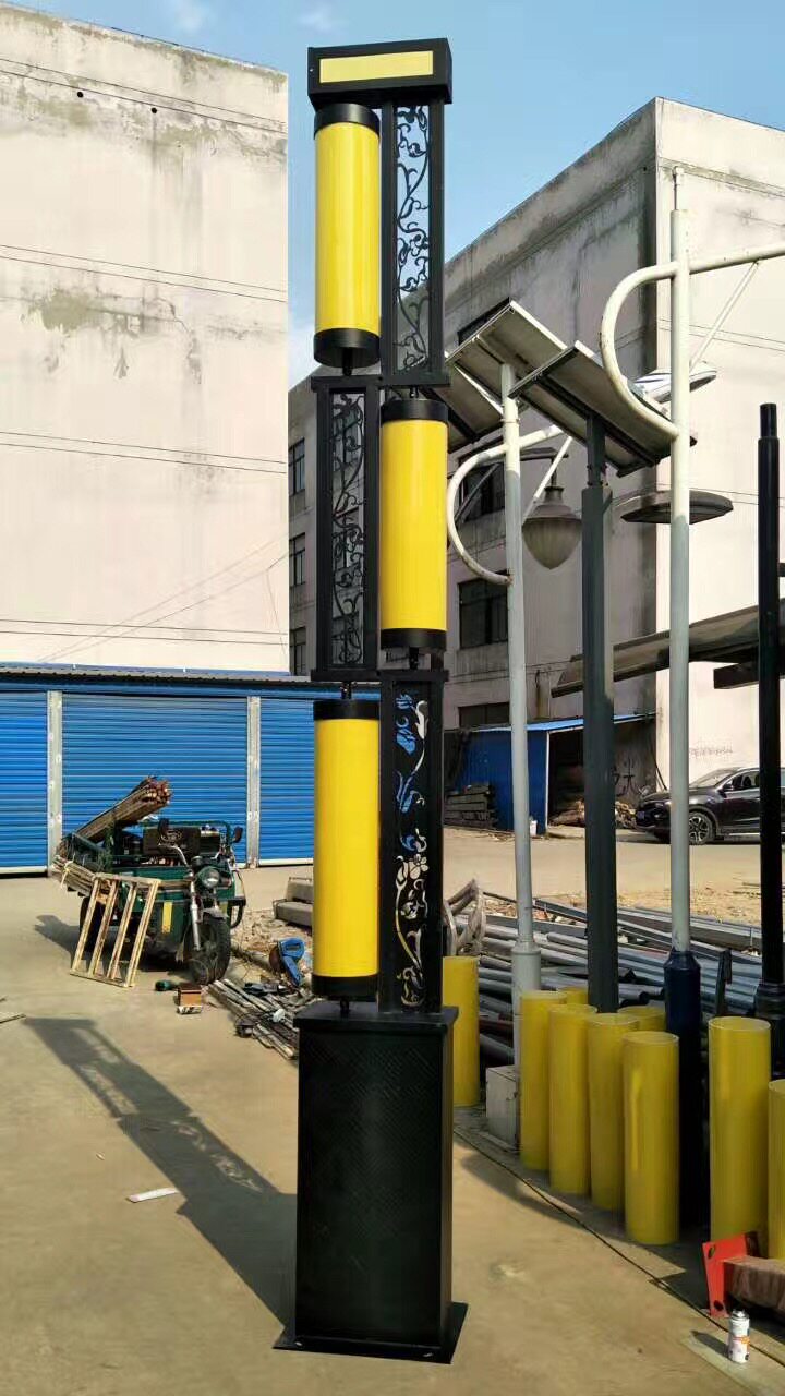 广场礼义景观灯方灯户外3米4米led 园林灯柱防水庭院灯超亮高杆灯