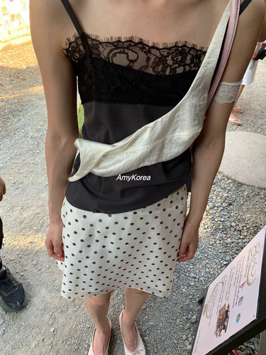 tempting Amy韩代 26春夏 东大门 蕾丝花边 吊带背心 洋气纯色