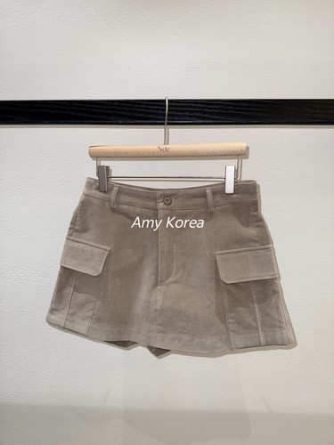 NDE Amy韩代 25fw 东大门 纯色裙裤短裤 洋气百搭显瘦