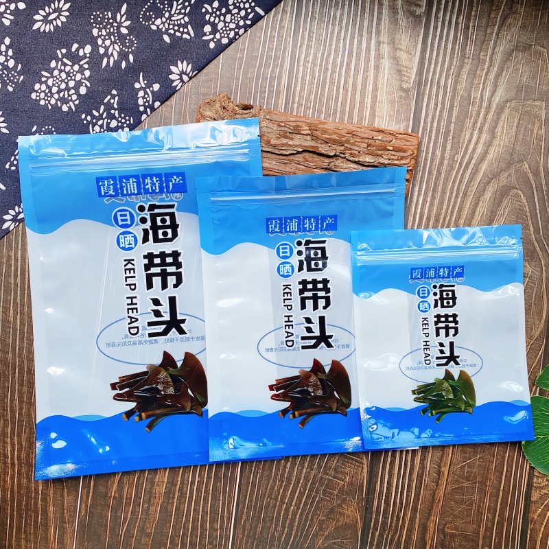 500克海带根海带梗自封袋