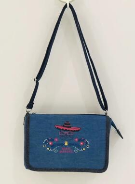 kusuguru墨西哥风斜挎包单肩包手机钥匙包逛街钱包通勤2103