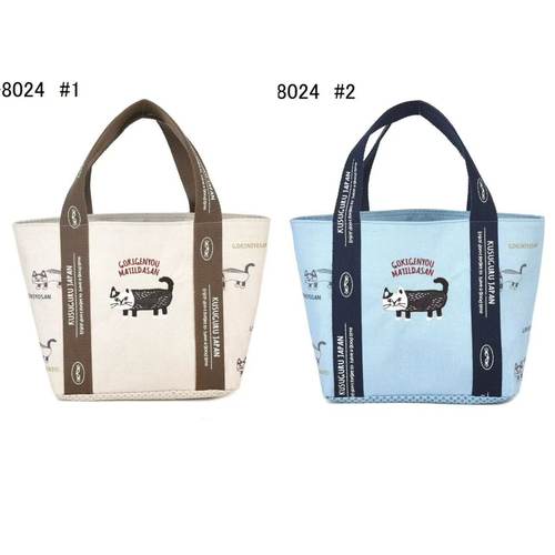 日本刺绣爬猫帆布手提手拎包购物