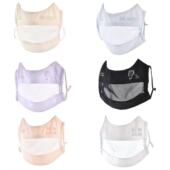 Kusuguru数码 印冷感口罩防紫外线防UV面罩立体速干凉感8208