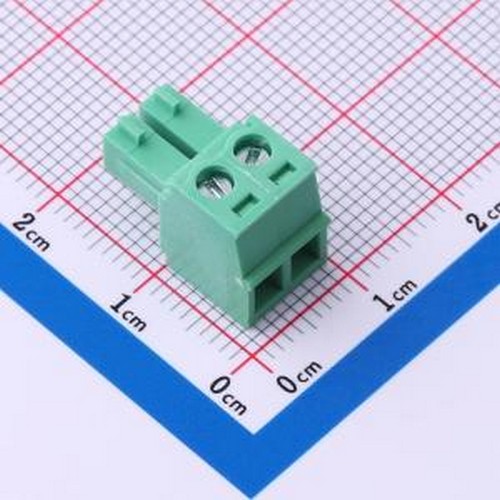 MX15EDGK-3.81-02P-GN01-Cu-Y-A 插拔式接线端子 1x2P 3.81mm 排