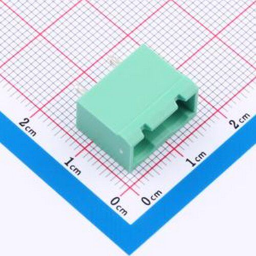 MX2EDGVC-7.62-02P-GN01-Cu-A 插拔式接线端子 1x2P 7.62mm 排数: