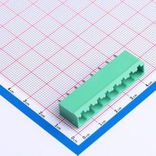 MX2EDGVC-5.08-08P-GN01-Cu-A 插拔式接线端子 1x8P 5.08mm 排数: