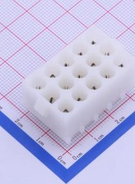 350434-1 350434-1 插件,P=6.35mm 线对板针座