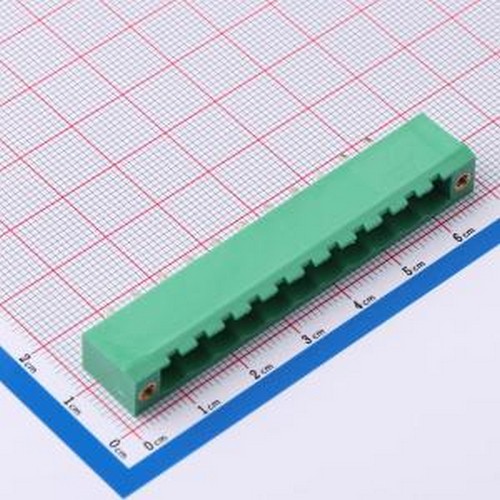 MX2EDGVM-5.08-11P-GN01-Cu-A 插拔式接线端子 螺丝固定 1x11P 5.