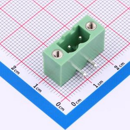 XY2500R-DS-5.08-2P 插拔式接线端子 1x2P 5.08mm 排数:1 每排P数