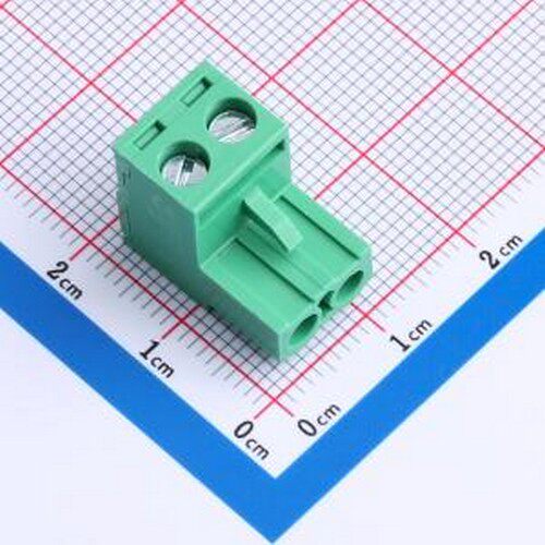 MX2EDGK-5.08-02P-GN01-Cu-Y-A 插拔式接线端子 1x2P 5.08mm 排数