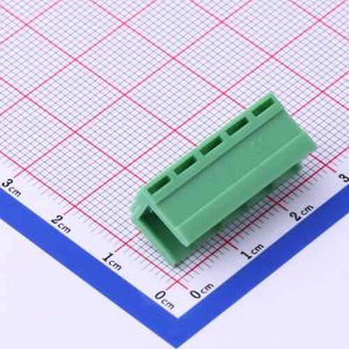 HT508R-5.08-5P 插拔式接线端子 1x5P 5.08mm 排数:1 每排P数:5