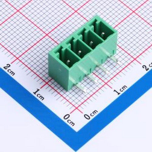 MX15EDGRC-3.81-04P-GN01-Cu-A 插拔式接线端子 1x4P 3.81mm 排数