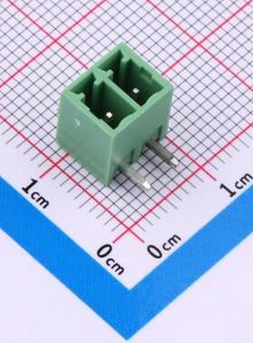 JCB381-WOMC2P 插拔式接线端子 3.81mm 1x2P 排数:1 每排P数:2 闭