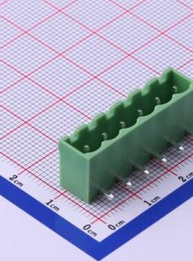 XY2500R-B-5.00-6P 插拔式接线端子 1x6P 5mm 排数:1 每排P数:6