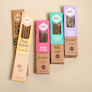 圣马德雷香薰棒手工天然阿根廷线香檀香 Madre Slowood Sagrada