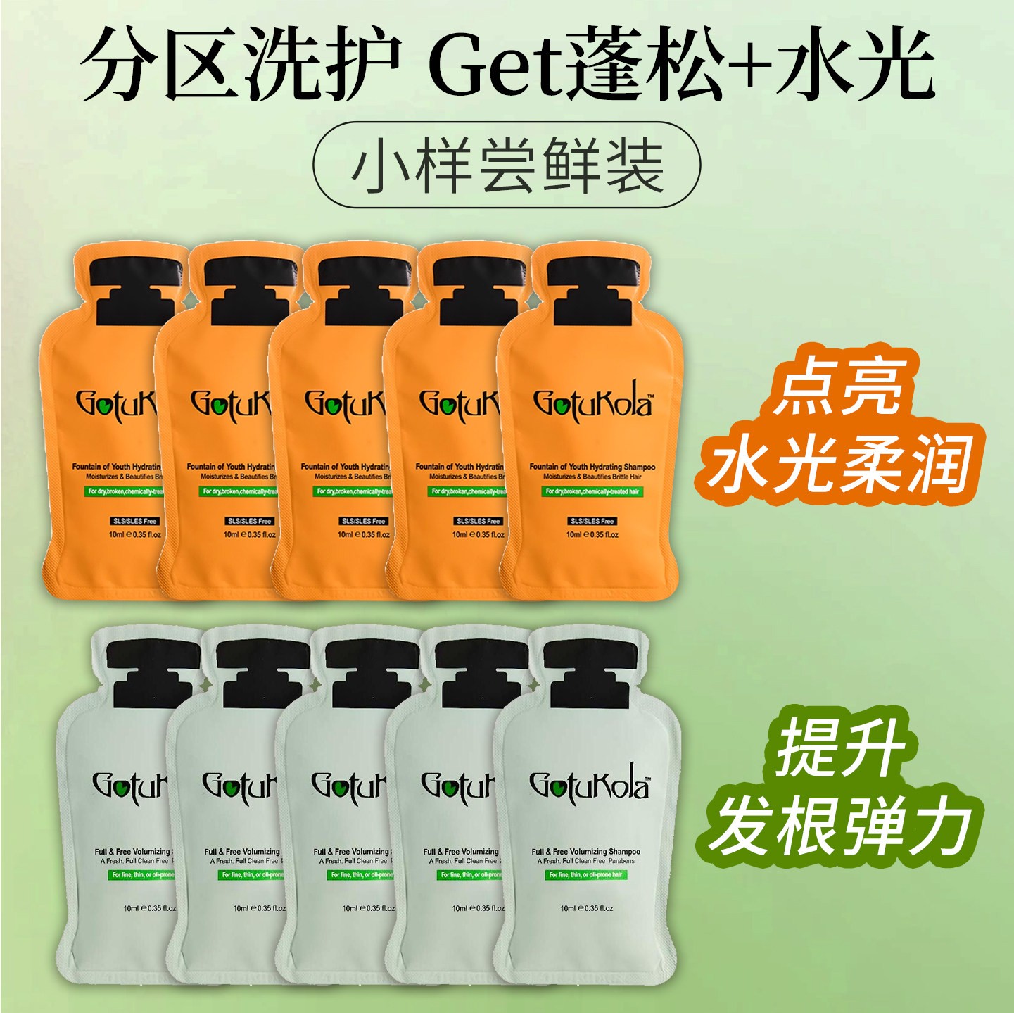 【小样】gotukola狗头洗发水控油图片