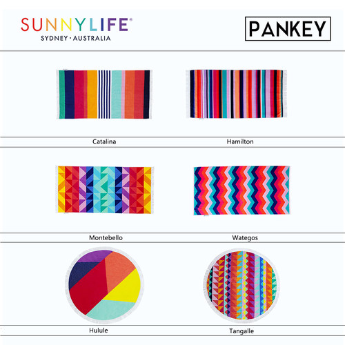现货  【SUNNYLIFE】奢华款 圆形/长方形沙滩毛巾 浴巾