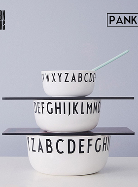 现货！！ design letters密胺 沙拉碗 大碗