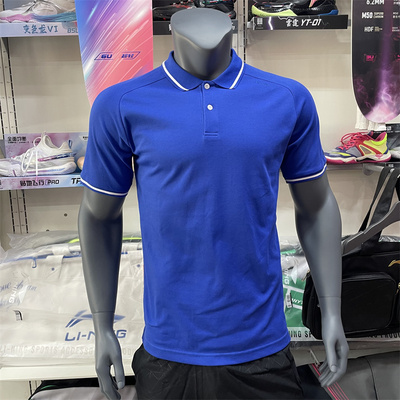 李宁POLO衫短袖T恤男士