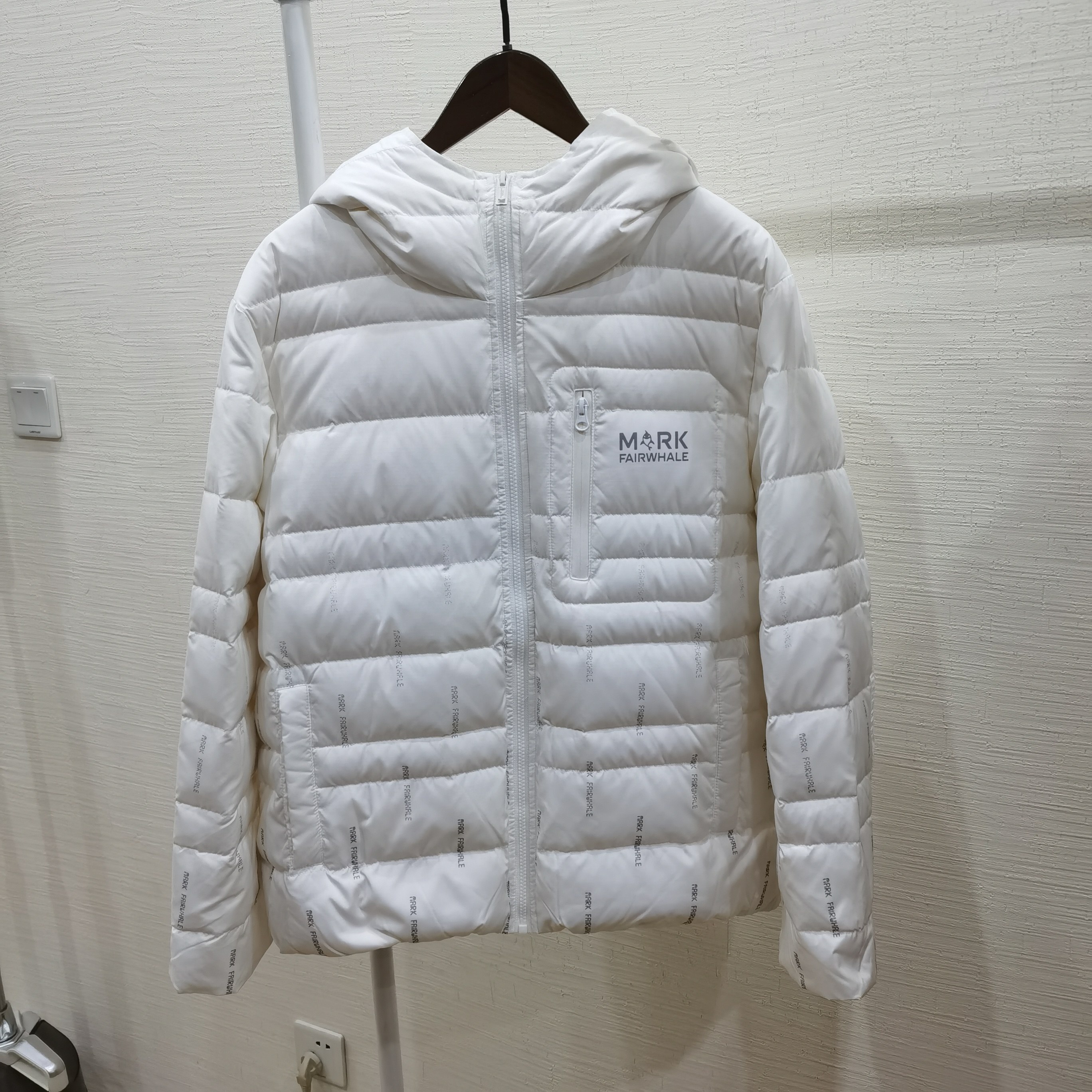 微脏特价清仓男士羽绒服白色连帽简约百搭90国标白鸭绒保暖厚外套