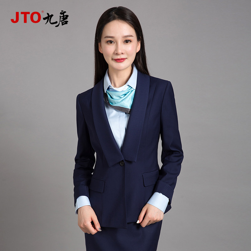九唐4S店销售工作女西服职业套装定制雷克萨斯奔驰宝马等工装LK