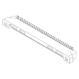 GFN4 IMSA 意力速连接器 20F 0.5间距 9687S 20Y800