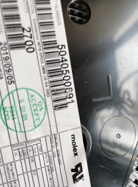 现货5040500891 504050-0891 板对线  8pin 间距2.0