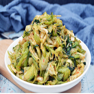 高淳老街特卖 宣城香菜香辣白菜心原味500克袋装