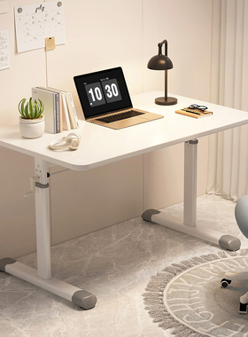 速发升降约儿桌小型办公桌简电脑童书桌家用写字桌子简易屋