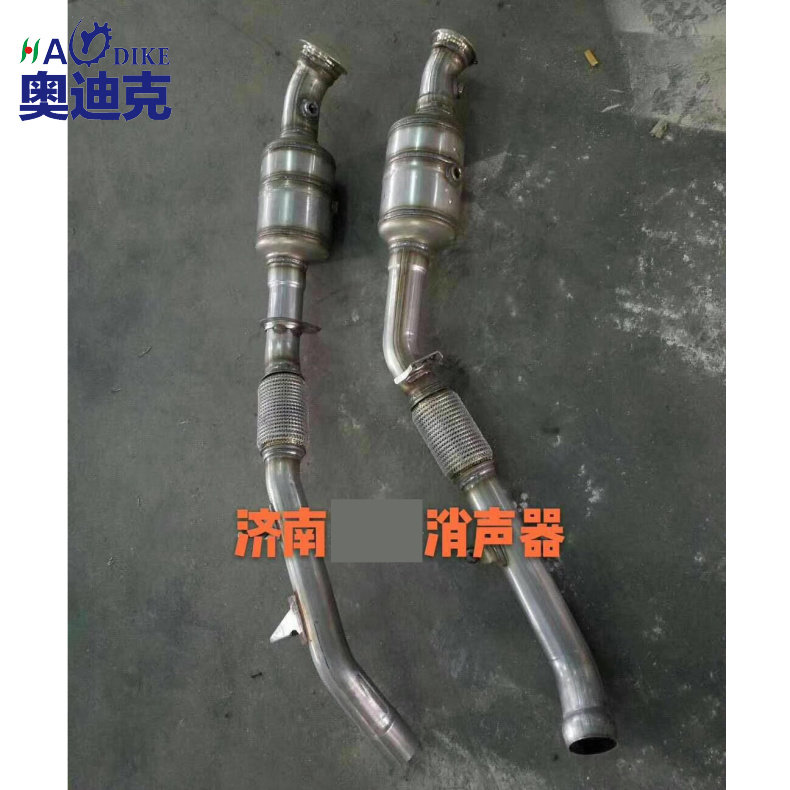 适用于 奔驰 GLE 三元催化器 包验车 静音型 排气管 消声器