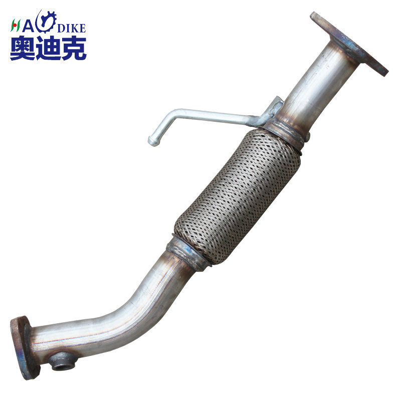 适用于 409材质 新款 现代 悦动 前节 段 静音型排气管消声器