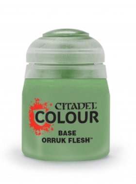 安云战锤 Orruk Flesh 灰绿色 沼泽兽人肤 基础色 GW颜料 底漆