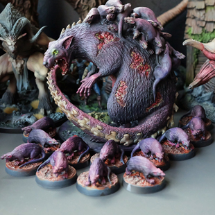 桌游 守誓者：深入密林 大老鼠 全模型 代工涂装服务 订金