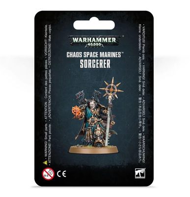 安云战锤 40K 混沌星际战士 巫师 Chaos Space Marines Sorcerer