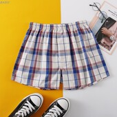 男士 头E200 阿罗裤 宽松内裤 日版 四角裤 全棉平角裤 居家短裤 300