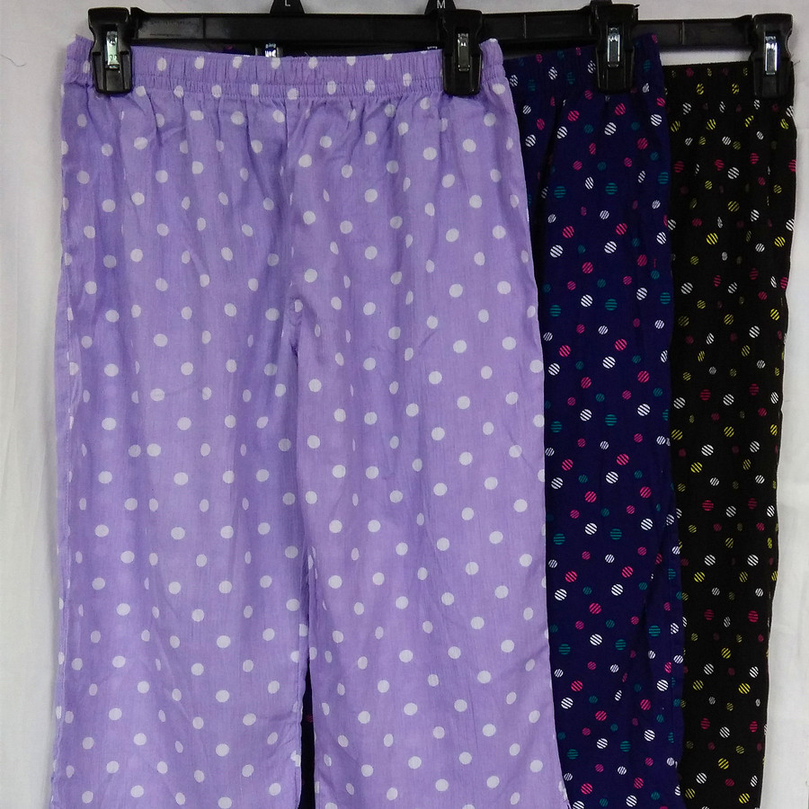 Pantalon pyjama jeunesse Points w7 - Ref 729658 Image 1