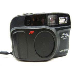 美能达riva zoom70全自动变焦胶卷相机复古傻瓜胶片机收藏使用老