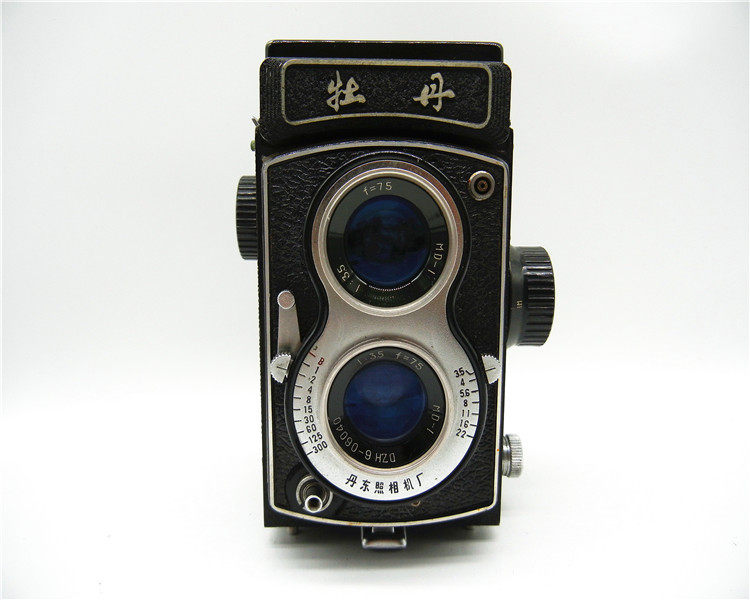 牡丹120胶卷相机大画幅双反相机复古影视道具老相机收藏使用真机