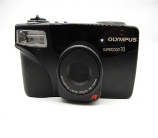 奥林巴斯super zoom70变焦全自动胶卷照相机复古胶片机成色新