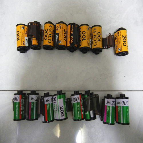 过期135胶卷废卷测试相机用