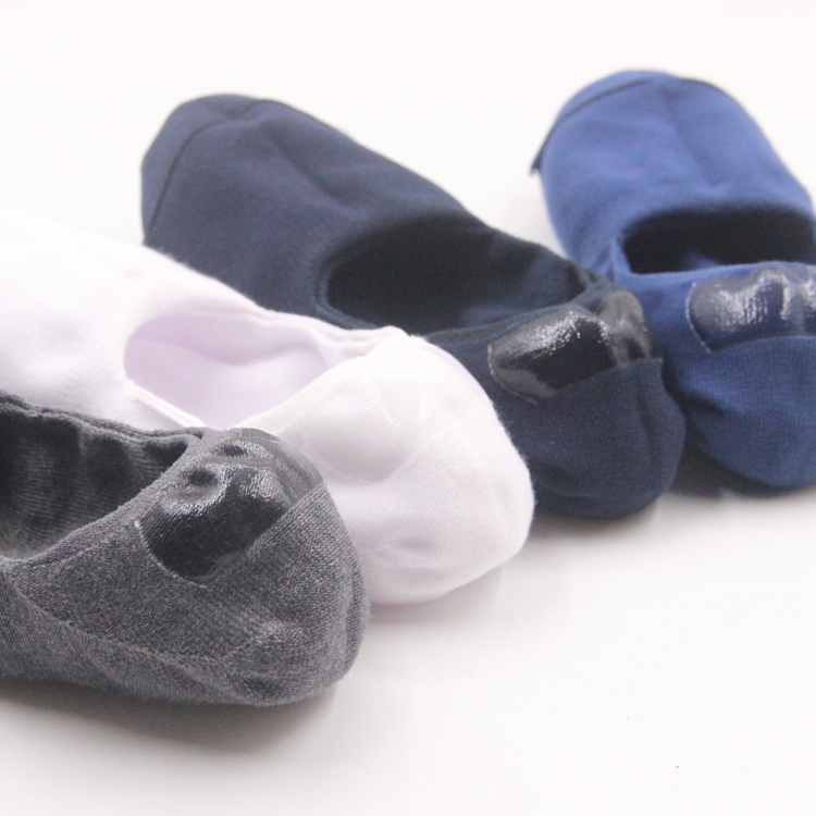 船袜男隐形袜一片式零敏硅胶