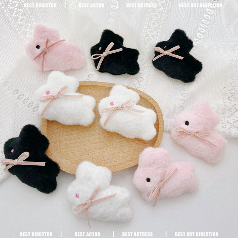 布艺可爱兔子卡通配饰