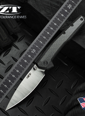 美国进口正品ZT零误差新款0117户外高硬度轻量便携装备战术折叠刀