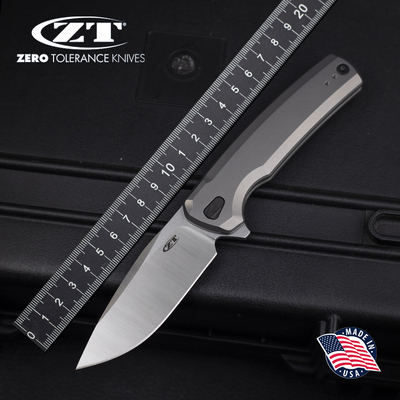 美国正品ZT零误差户外便携折叠刀