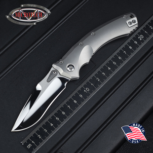 美国进口Microtech微技术刀展藏品限量款粉末钢大剑标两栖折叠刀